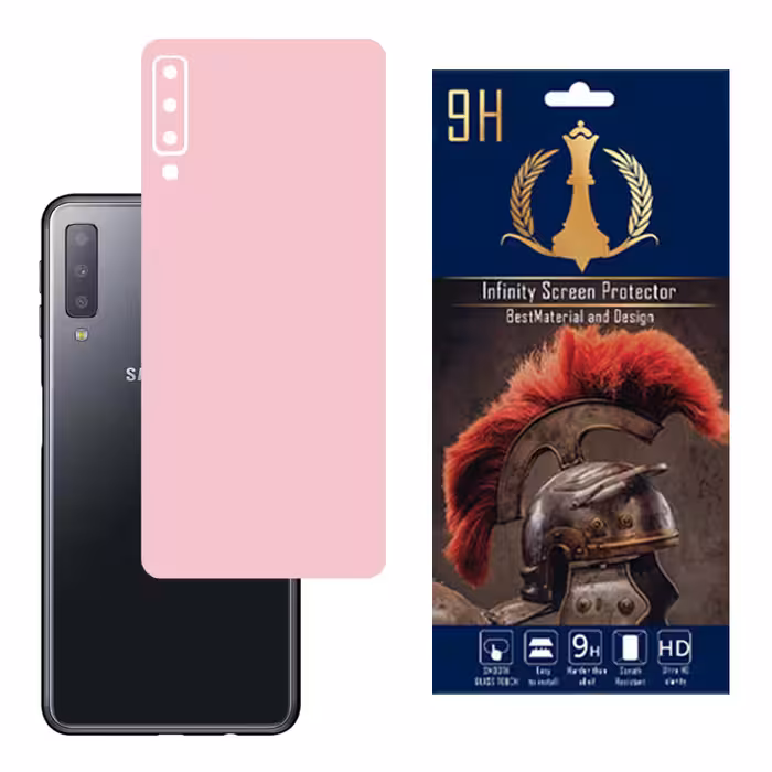 برچسب پوششی اینفینیتی مدل PRO MAX مناسب برای گوشی موبایل سامسونگ Galaxy A7 2018 / A750 به همراه محافظ صفحه نمایش