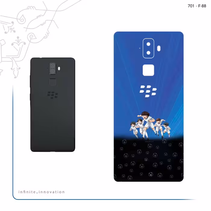 برچسب پوششی ماهوت مدل Ganbare Kikkazu مناسب برای گوشی موبایل بلک بری Evolve