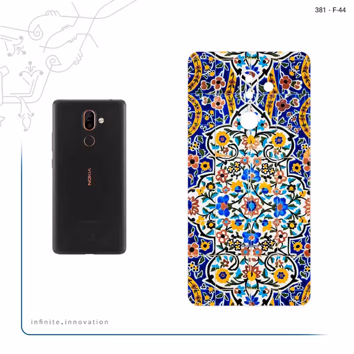 برچسب پوششی ماهوت مدل Iran Tile 12 مناسب برای گوشی موبایل نوکیا 7 Plus