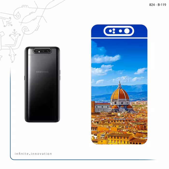 برچسب پوششی ماهوت مدل City of Florence مناسب برای گوشی موبایل سامسونگ Galaxy A80