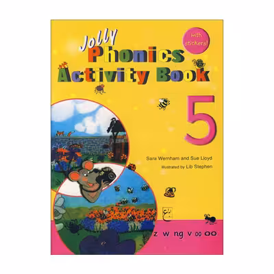 کتاب Jolly Phonics Activity Book 5 اثر جمعی از نویسندگان انتشارات ابداع