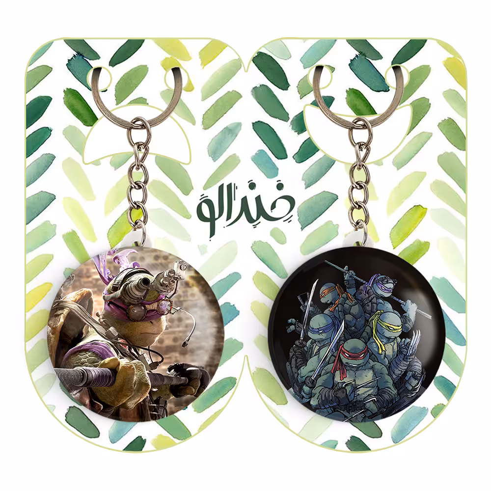 جاکلیدی خندالو مدل داناتلو لاکپشت های نینجا کد 1322513227 مجموعه 2 عددی