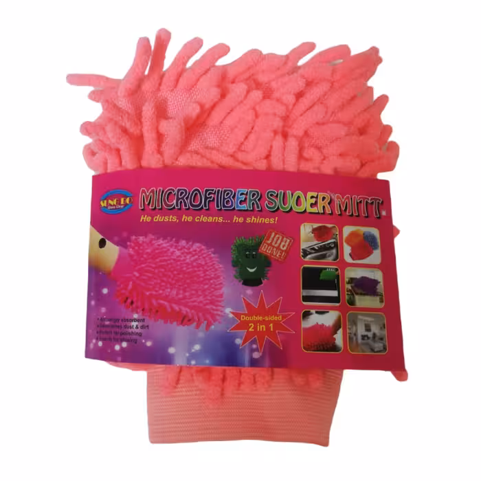 دستمال نظافت مدل میکروفایبر ماکارانی دو رو