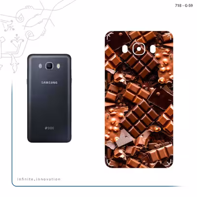 برچسب پوششی ماهوت مدل Chocolate مناسب برای گوشی موبایل سامسونگ Galaxy J7 2016