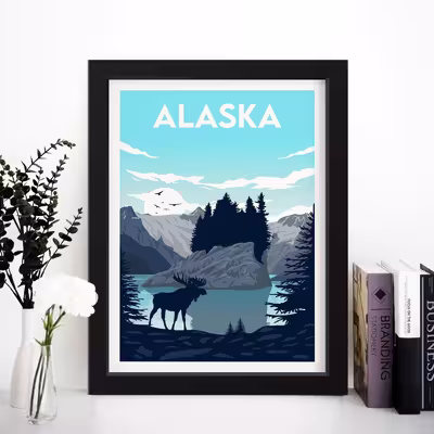 تابلو مدل Alaska کدm2610-b