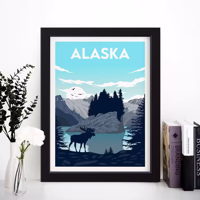 تابلو مدل Alaska کدm2610-b
