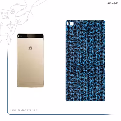 برچسب پوششی ماهوت مدل Fabric Texture 2 مناسب برای گوشی موبایل هوآوی P8
