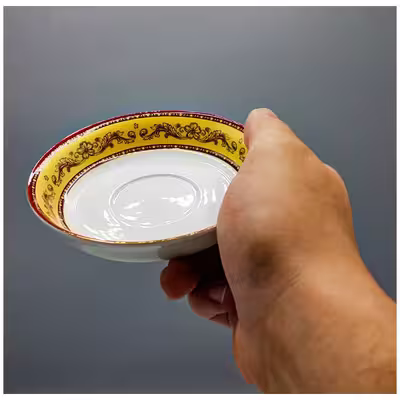 نعلبکی مدل شهرزاد بسته 6 عددی