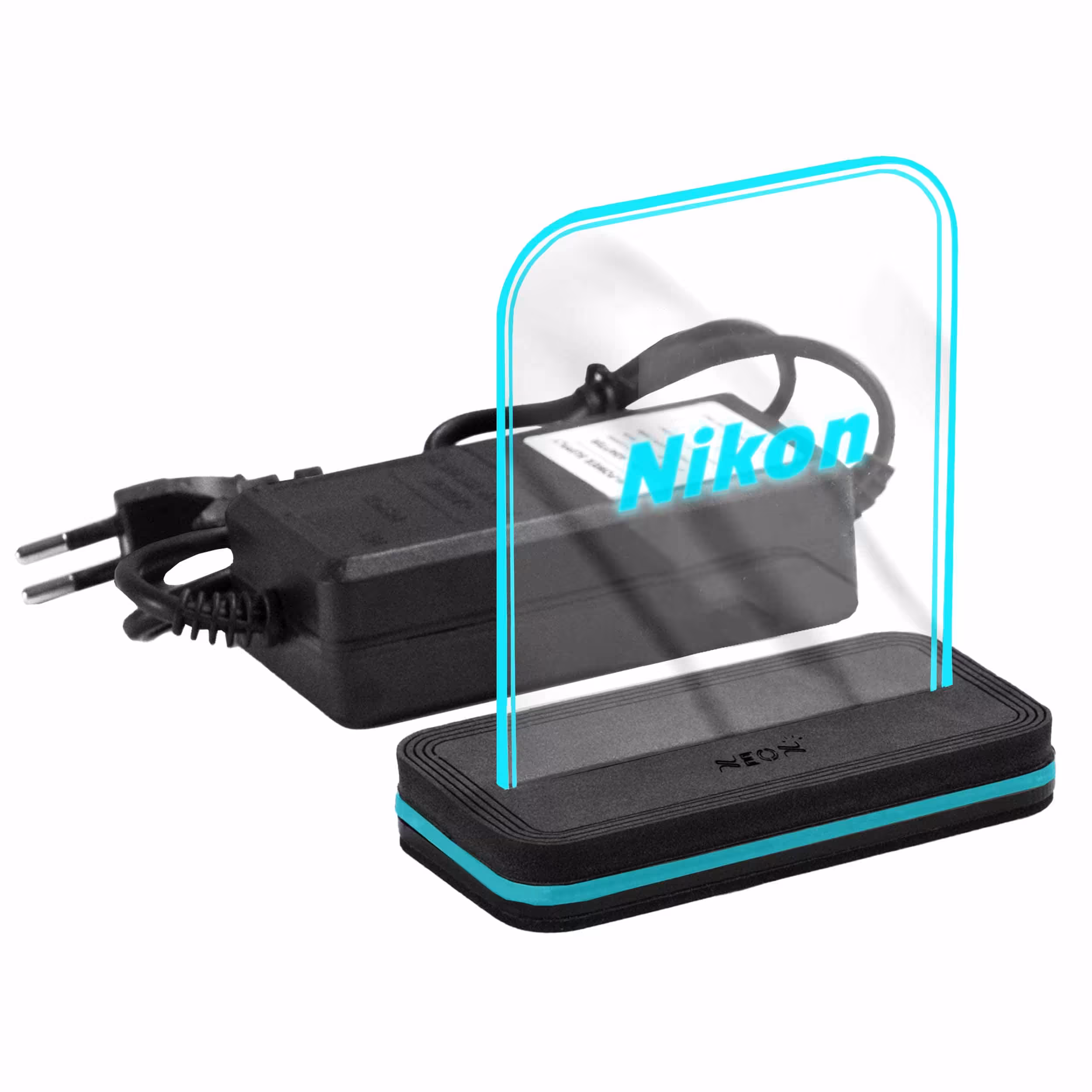 چراغ رومیزی نئون مدل NKN_TURQUOISE_A