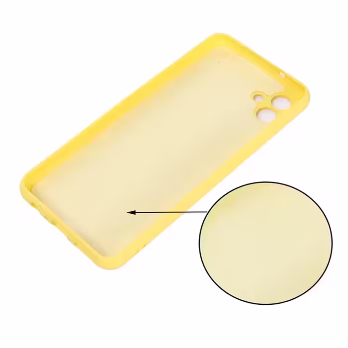 کاور مدل Silicone مناسب برای گوشی موبایل سامسونگ Galaxy A04e به همراه محافظ صفحه نمایش