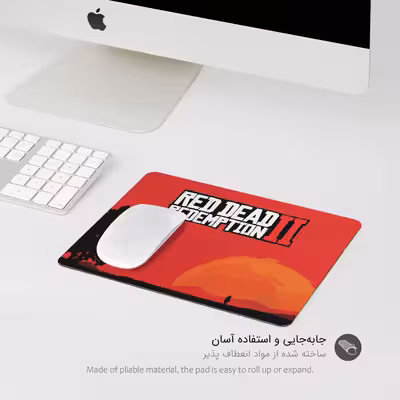ماوس پد پیکسل میکسل مدل DEAD REDEMPTION 2 کد GARD19