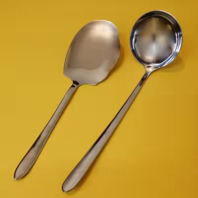 ست کفگیر و ملاقه 2 پارچه مدل دونا