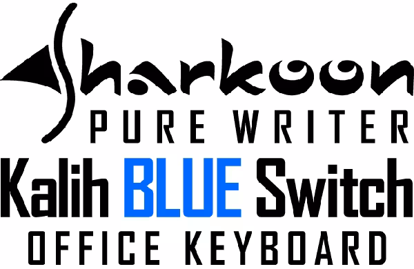 کیبورد گیمینگ شارکن PURE WRITER BLUE