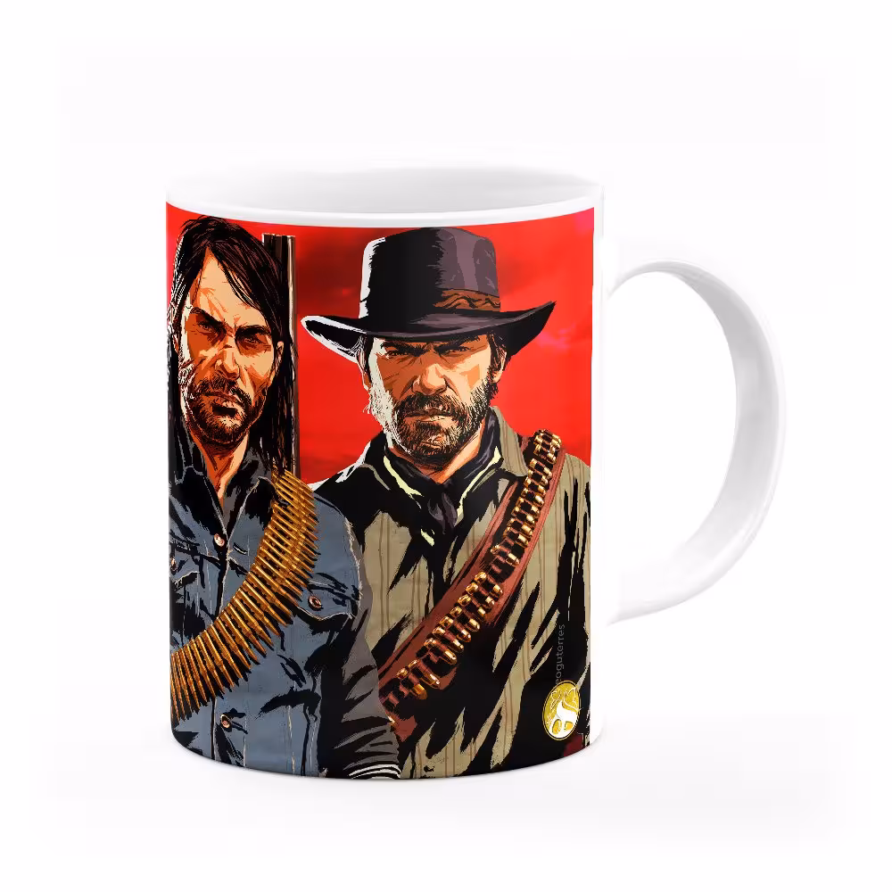 ماگ طرح Red Dead Redemption 2 مدل MG9882