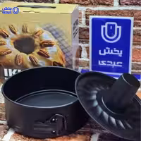 قالب کمربندی کیک گرد مدل شیفون دار ikia