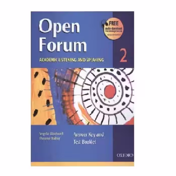 کتاب Open Forum 2 Academic Listening and Speaking