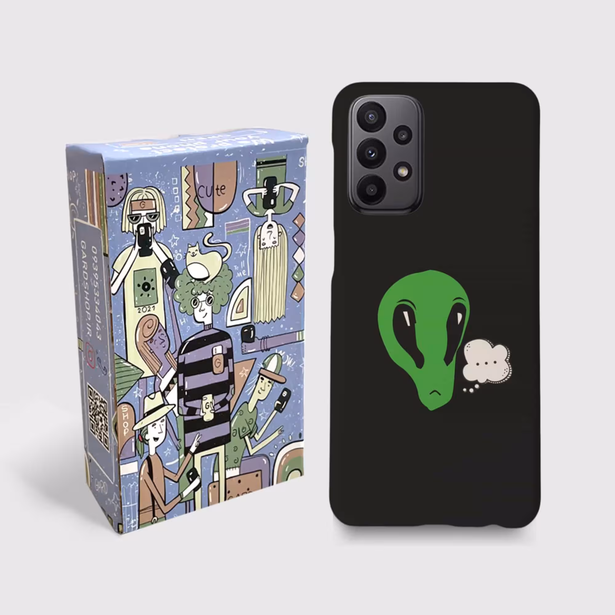 کاور گارد قاب مناسب برای گوشی موبایل سامسونگ a23 -کدg1000