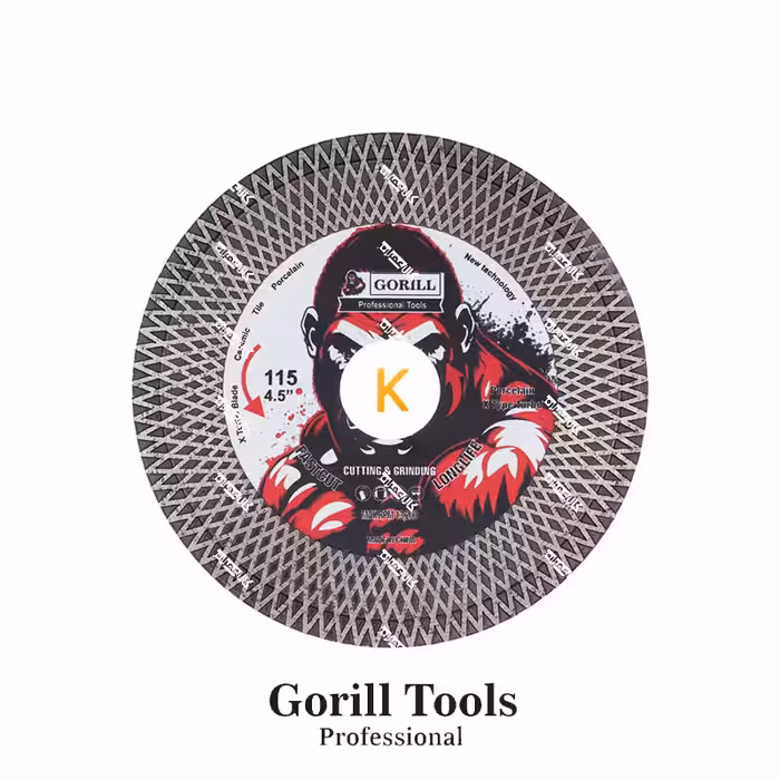 صفحه پرسلان بر X (لوزی) 115 گوریل Gorill