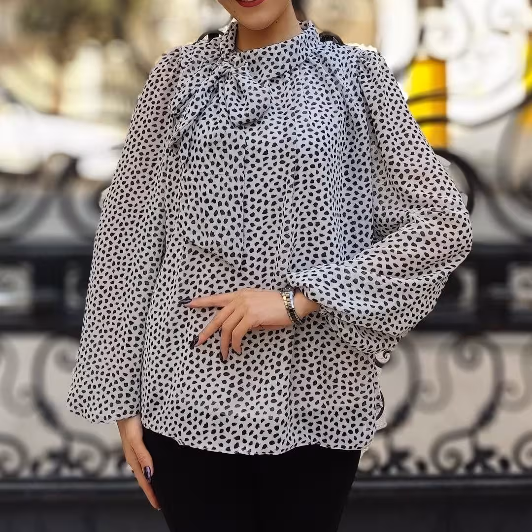 بلوز حریر مجلسی زنانه