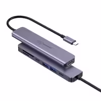 مولتی پورت 7 کاره پرودو (Porodo Blue) مدل PB-71HBC-GY