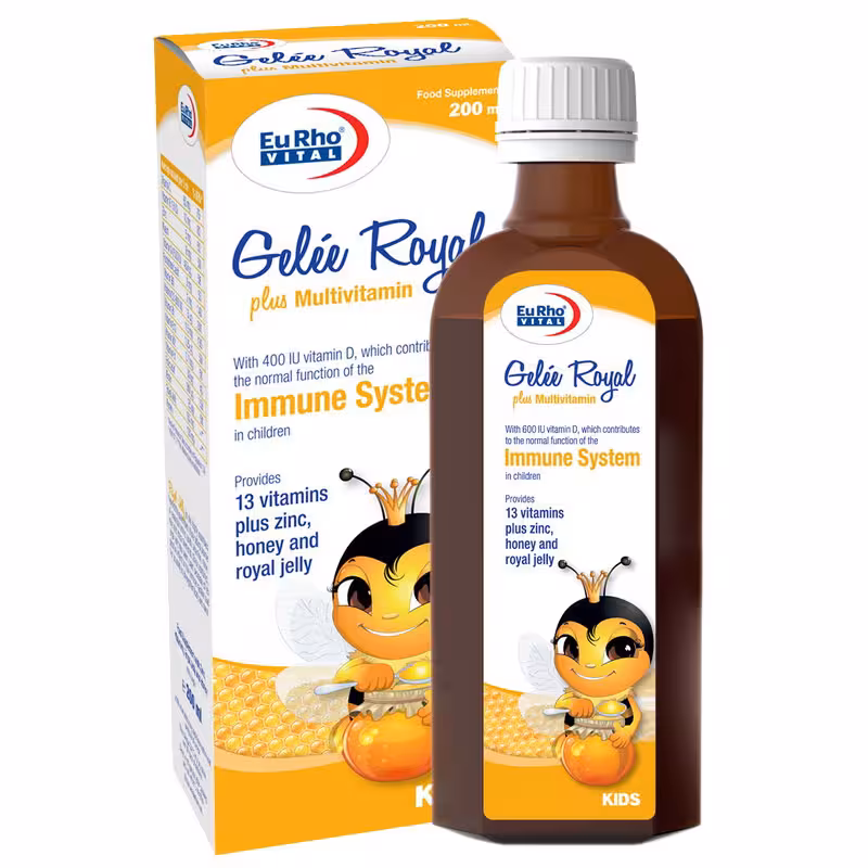 شربت ژل رویال پلاس مولتی ویتامین یوروویتال