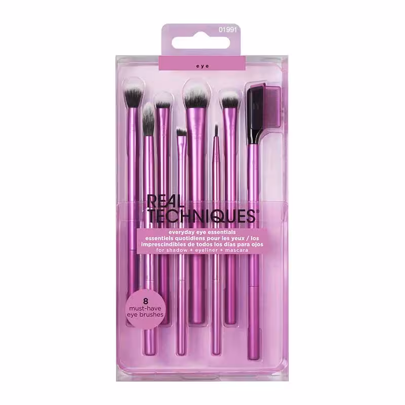 ست براش آرایش چشم 8 عددی ریل تکنیک ✅اصل✅مدل {Everyday Eye Essentials}