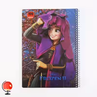 دفتر مشق 100 برگ سیمی طرح فروزن آپادانا