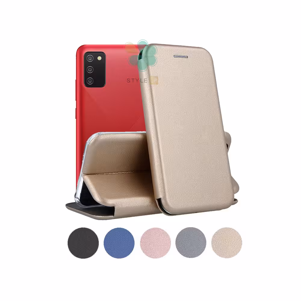 کیف کلاسوری چرمی گوشی سامسونگ Samsung Galaxy A02s