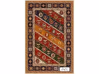 نخ و نقشه فرش زیرپایی با طرح سنتی - کد NZ2851