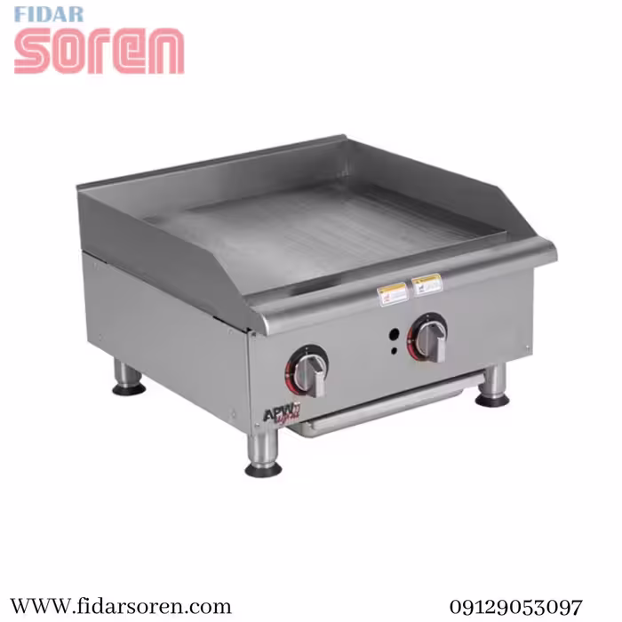 گریل رومیزی تخت روغنی سایز 60