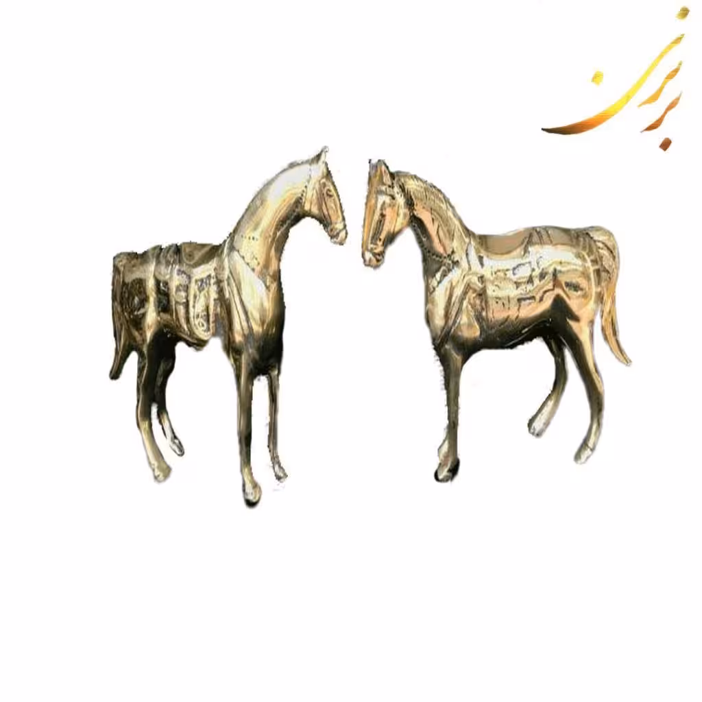 مجسمه اسب برنزی سایز متوسط