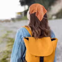 هدبند سه‌ گوش گلدار (باندانا) I Am