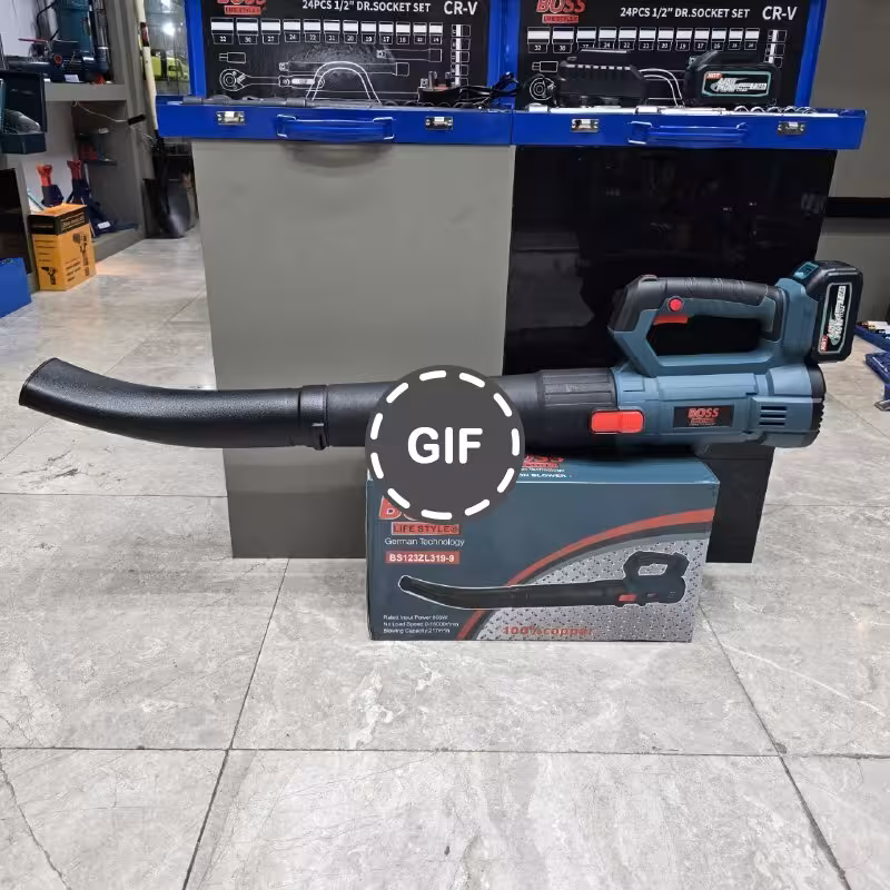 خزان روب (برگ جمع کن) شارژی براش لس باس مدل 9801