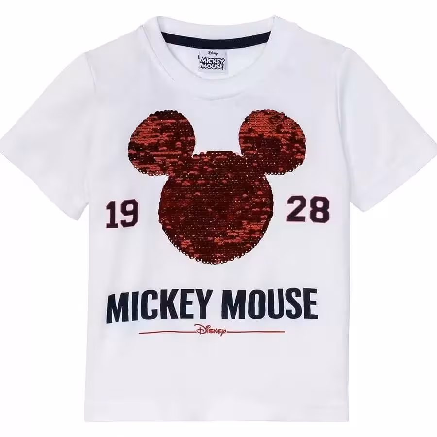 تیشرت پولک برگردان دخترانه پسرانه بچگانه دیزنی disney آلمان لوپیلو سایز 1 تا 2 سال و 2 تا 4 سال (ارسال رایگان)