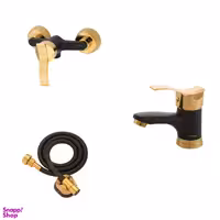 ست شیرآلات فاخته مدل کارن کد MT مجموعه 3 عددی