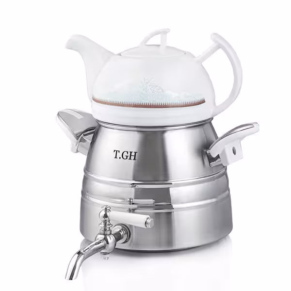 کتری قوری قیطاسی مدل 3050 کف چدن