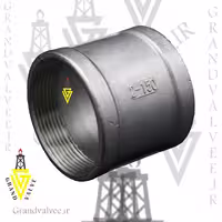 بوشن رزوه ای 1/2 اینچ استیل 304 آچارخور