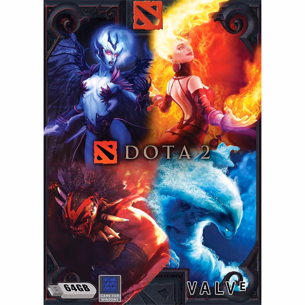 بازی Dota 2 برای PC فلشی