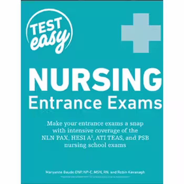 کتاب (Test easy) Nursing Entrance Exams - Alpha Books (2019)