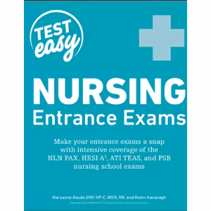 کتاب (Test easy) Nursing Entrance Exams - Alpha Books (2019)
