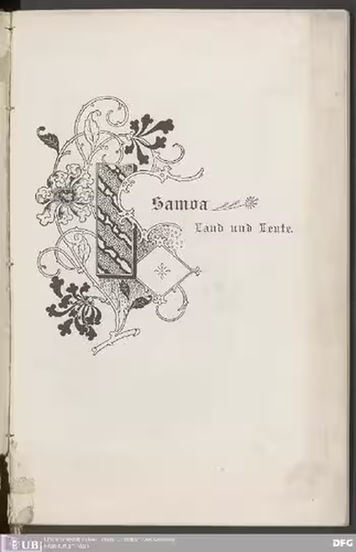 خرید و دانلود نسخه کامل کتاب Samoa ; Land und Leute