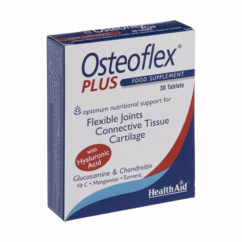 قرص استئوفلکس پلاس هلث اید 30 عدد |  Health Aid Osteoflex Plus