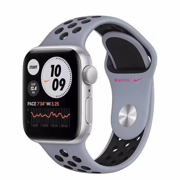 ساعت هوشمند اپل واچ سری SE مدل 40mm Aluminum Cases with Nike Sport Band