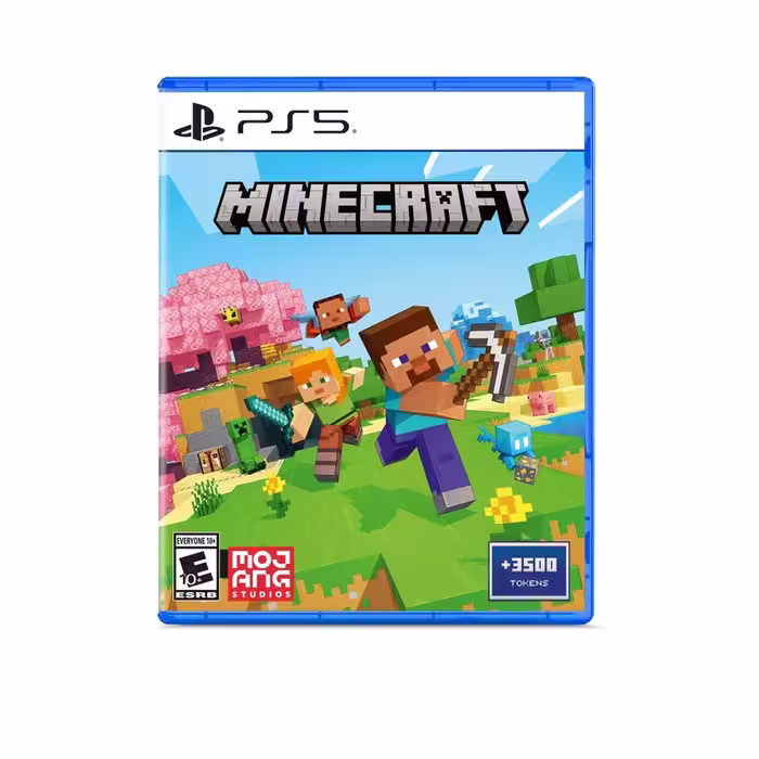 بازی Minecraft Starter Pack: 700 Tokens مخصوص PS5 | کالا مکس