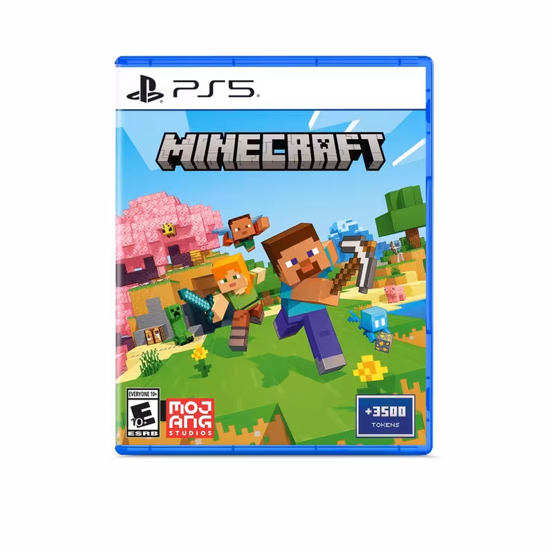 بازی Minecraft Starter Pack: 700 Tokens مخصوص PS5 | کالا مکس