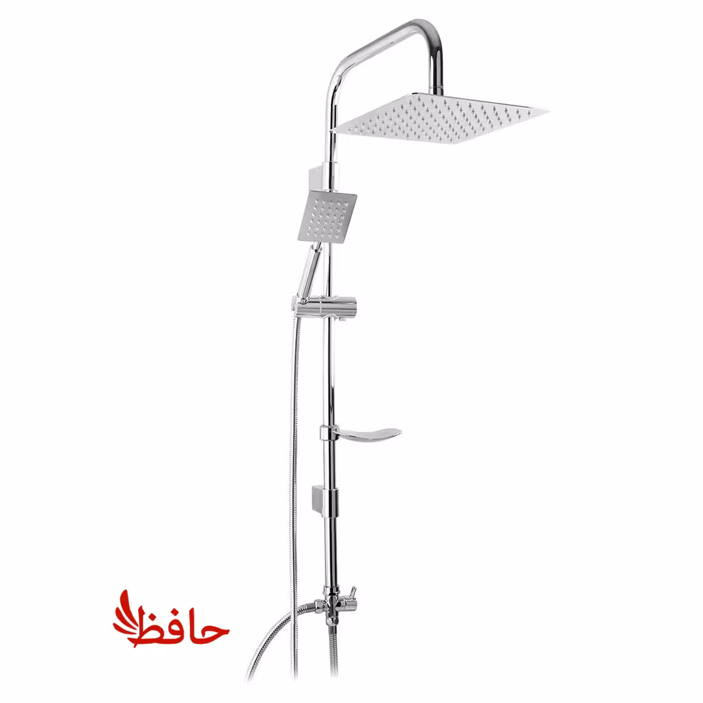 علم دوش حمام دوکاره تمام استیل سنگین