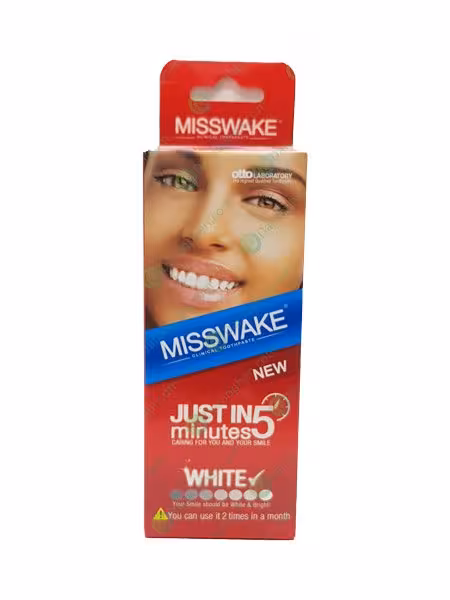 خمیر دندان سفید کننده میسویک مدل Just In 5 Minutes -Misswake Whitenind Just In 5 Minutes Toothpaste