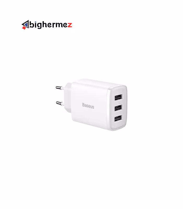 شارژر دیواری 12W باسئوس مدل BA-CCXJ020102
