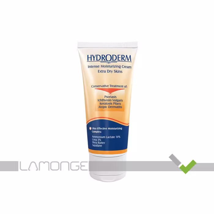 مرطوب کننده قوی هیدرودرم مناسب پوست خیلی خشک حجم 50 میلی لیتر