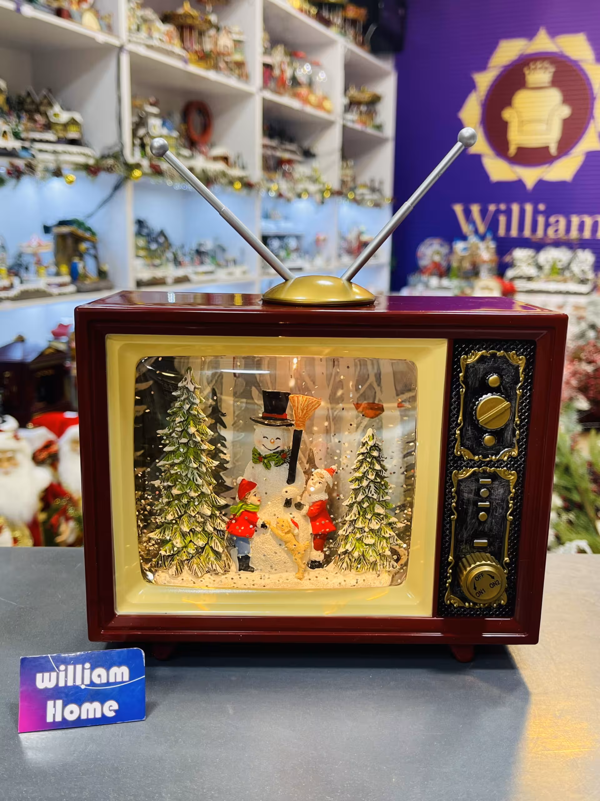 تلوزیون آدم برفی کریسمس،مدل نوستالژی P